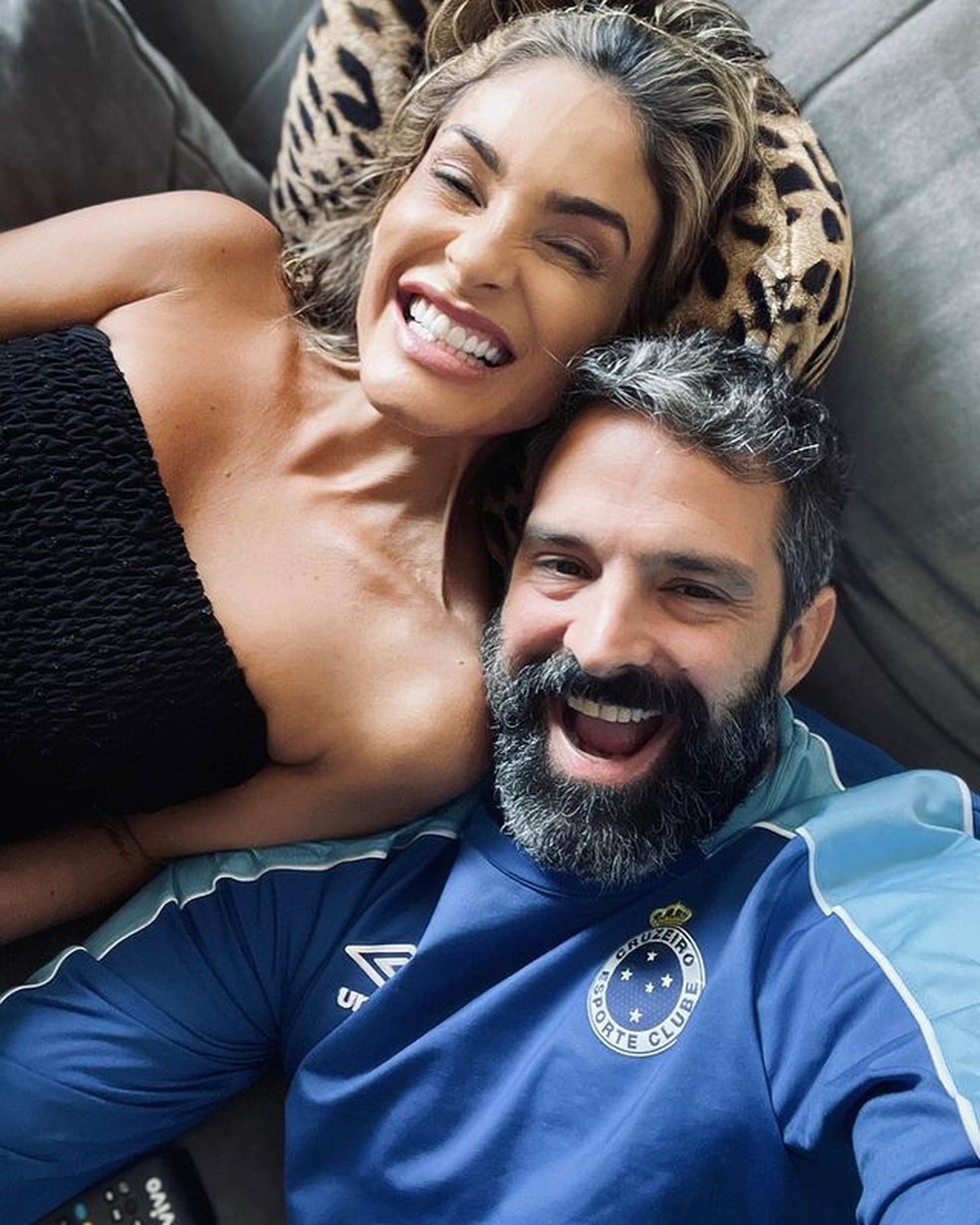Luiza Hermeto e Iran Malfitano — Foto: Instagram