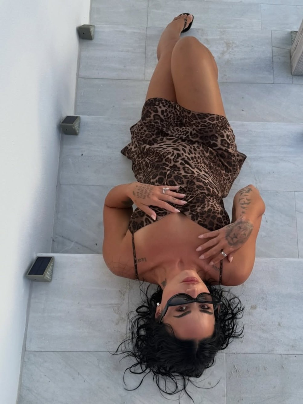 Demi Lovato nas Bahamas &mdash; Foto: Reprodu&ccedil;&atilde;o/Instagram
