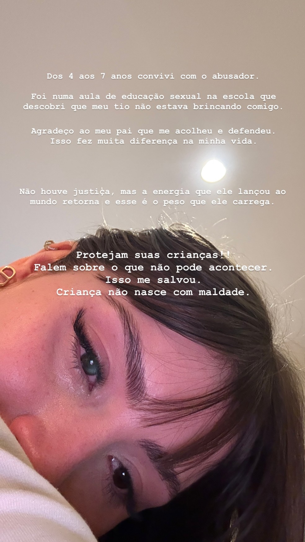 Agatha S&aacute;, namorada de Filipe Ret, exp&otilde;e abuso sexual na inf&acirc;ncia ap&oacute;s  den&uacute;ncia de Felca