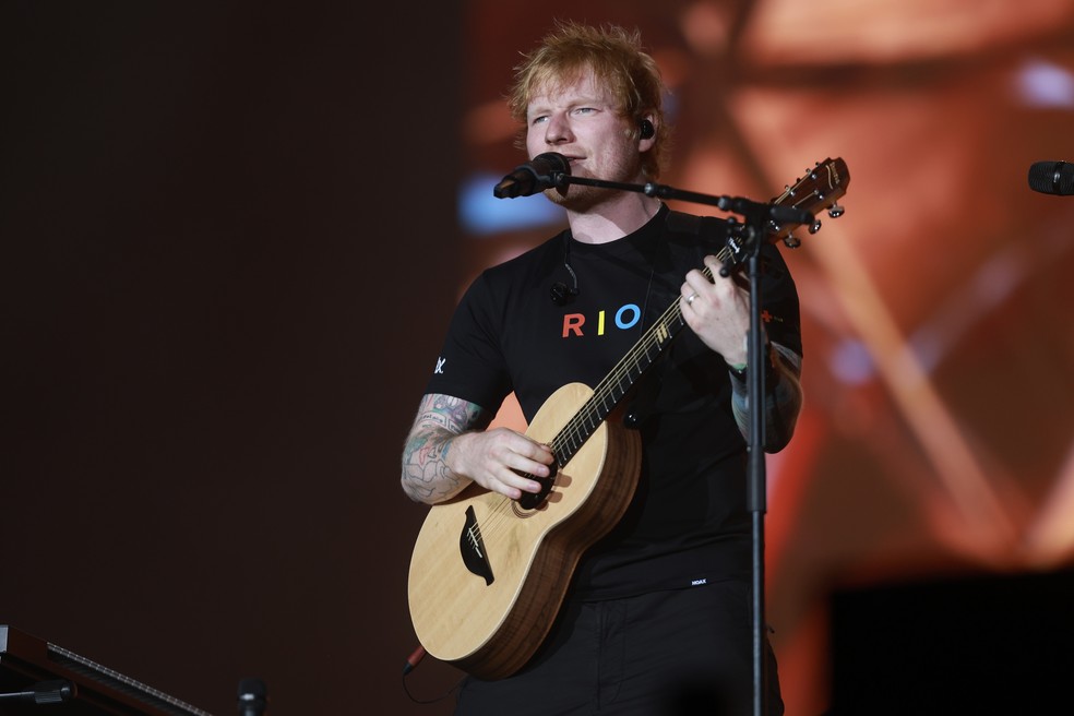 Ed Sheeran — Foto: Brazilnews