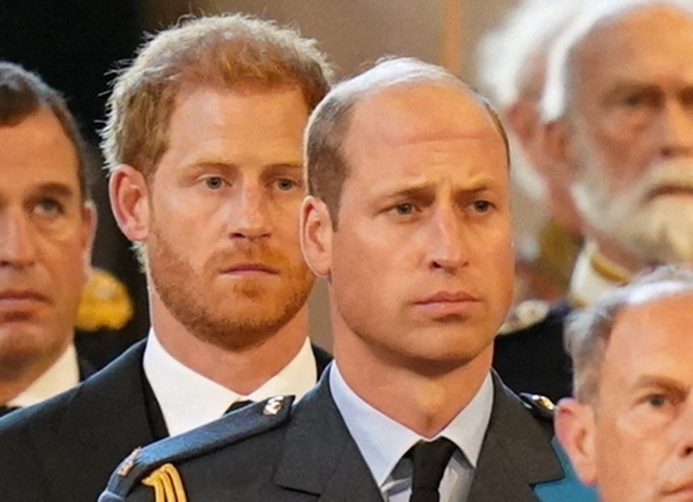 Príncipe Harry e Príncipe William — Foto: Getty Images