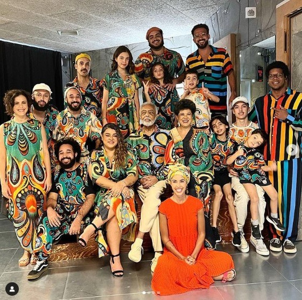 Família Gil — Foto: Reprodução: Instagram