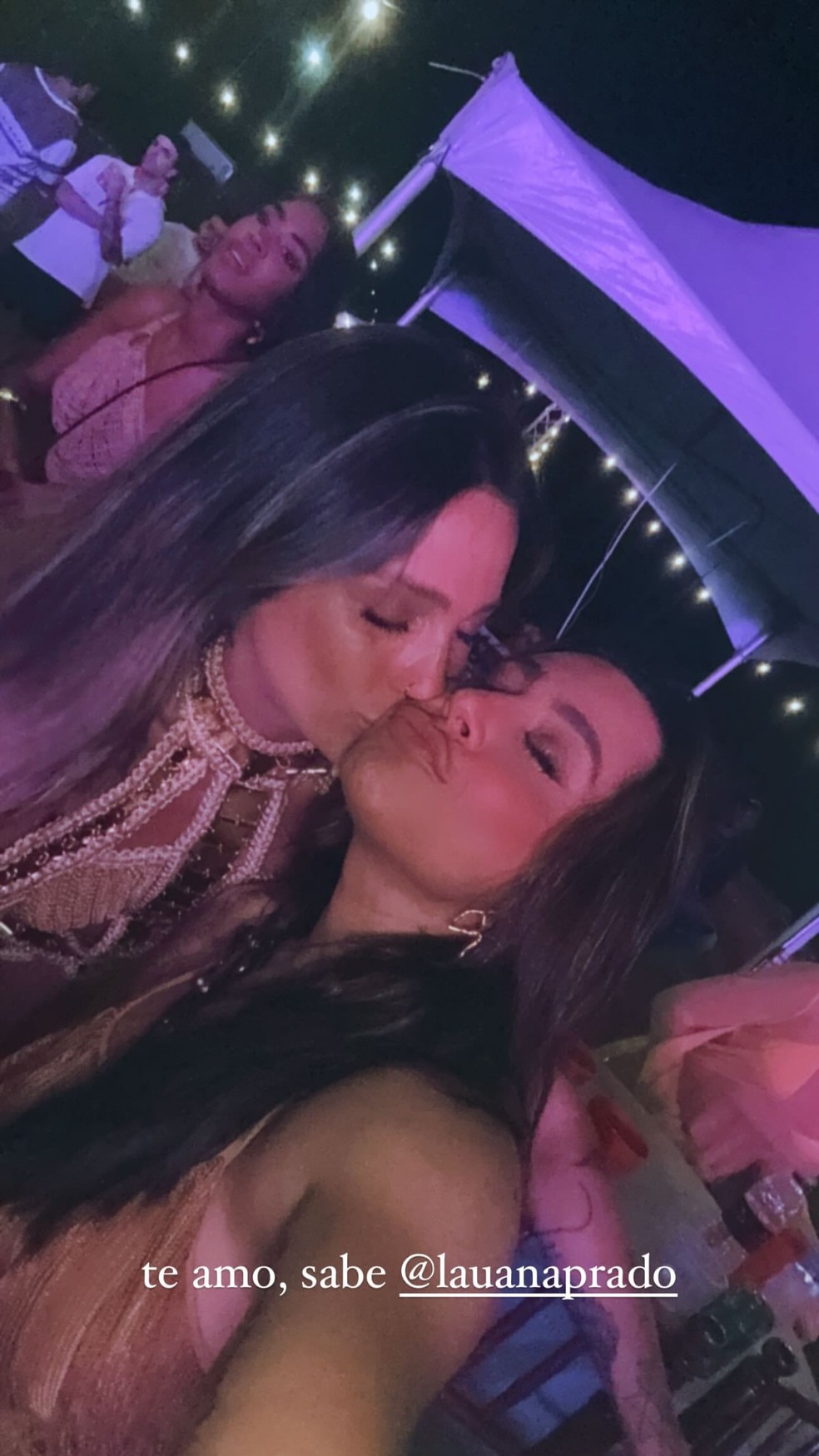 Lauana Prado e Tati Dias na viagem — Foto: Reprodução/Instagram