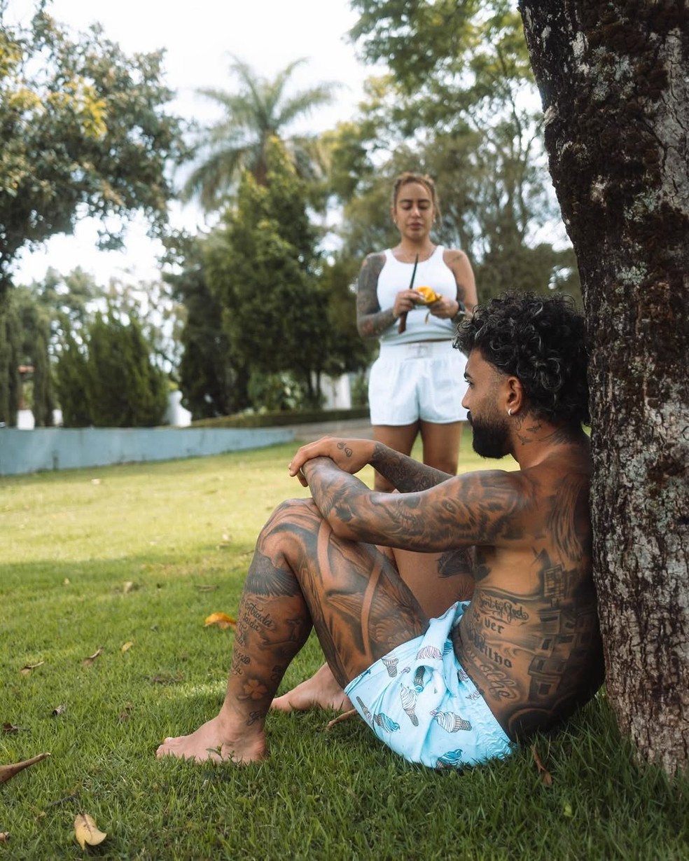 Gabigol e Rafaella — Foto: Reprodução/Instagram