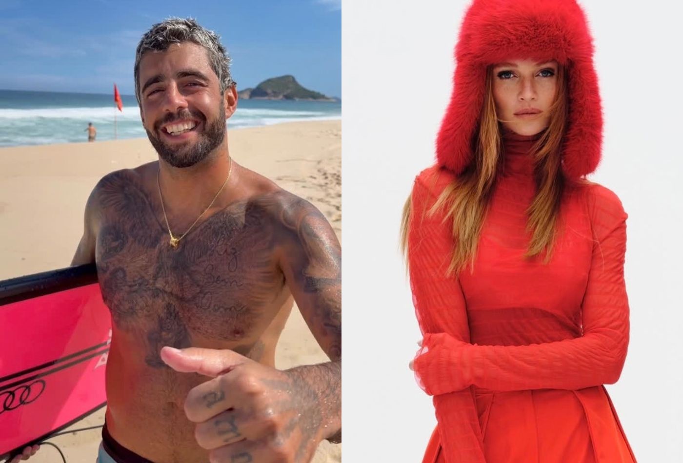 Pedro Scooby deixa comentário em foto da ex, Cintia Dicker, e web pede reconciliação: 'Volta logo' - Foto