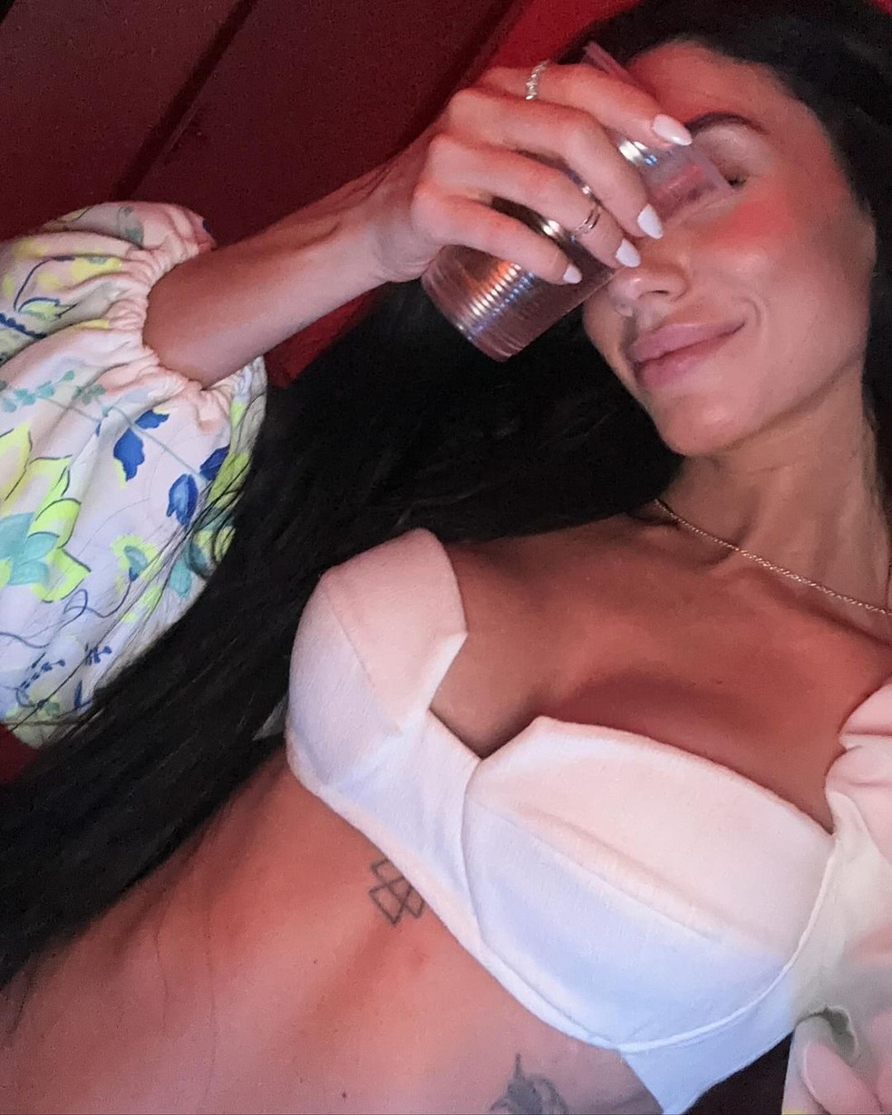 Maria Lina compartilhou fotos da sua viagem — Foto: Reprodução/Instagram