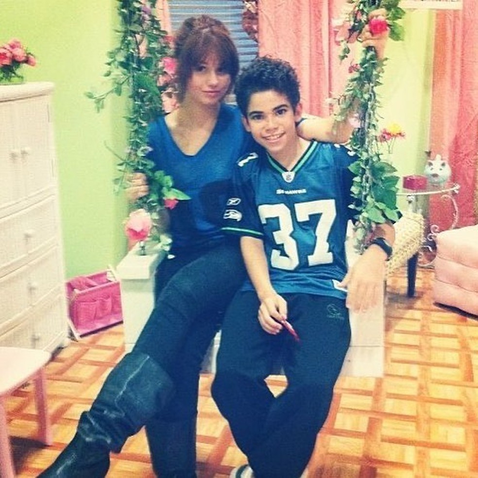 Debby Ryan e Cameron Boyce — Foto: Reprodução/Instagram