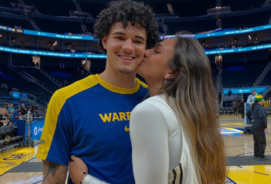 Gui Santos está noivo de Júlia Lawrenz