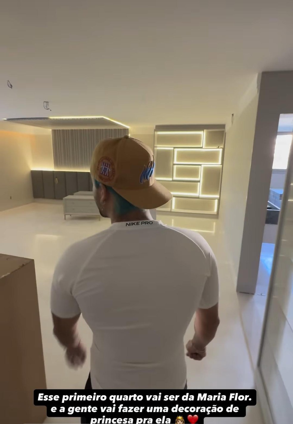 Zé Felipe mostra cômodos da nova mansão — Foto: reprodução/Instagram