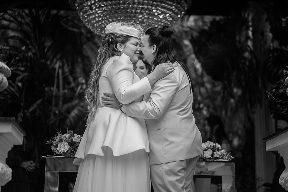 Priscila Meireles e Juan Garcia se casam em Itajaí — Foto: Morada Fotografia com propósito/Divulgação