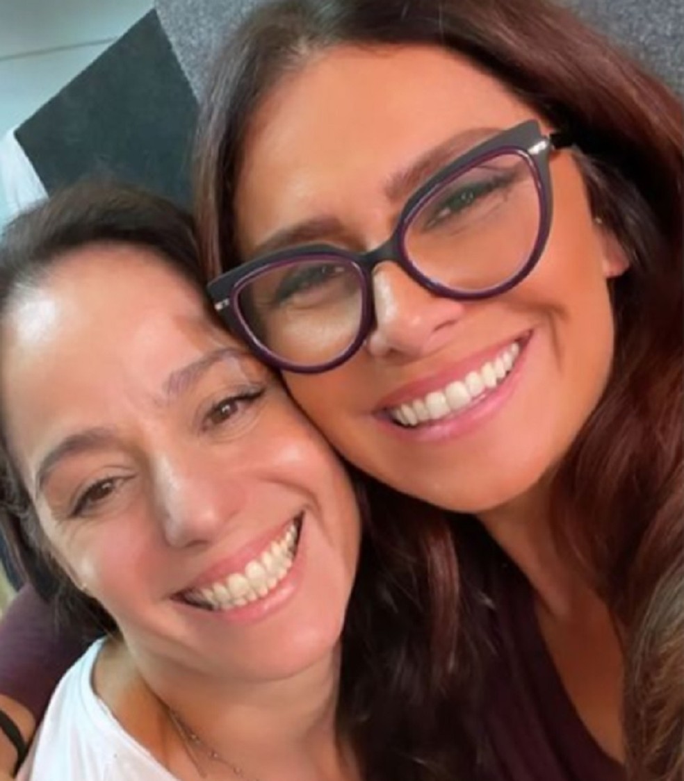 Cláudia Mauro e Giovanna Antonelli são primas — Foto: Reprodução/Instagram