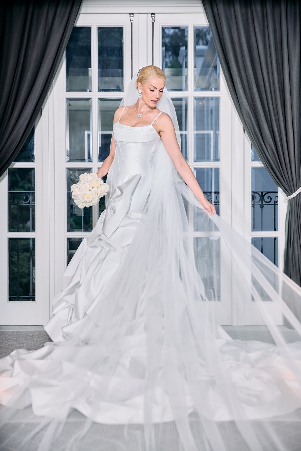 Ana Hickmann para o casamento com Edu Guedes — Foto: @leofaria