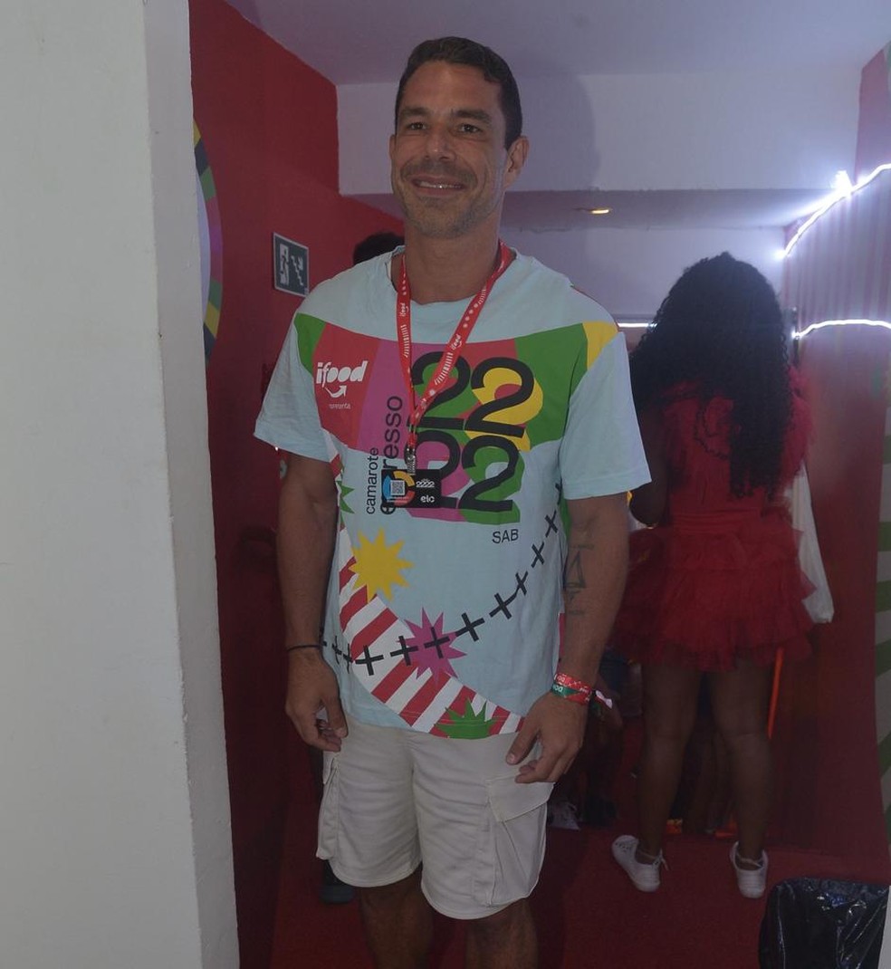 Marcus Buaiz curte camarote em Salvador no Carnaval 2023 — Foto: Francisco Cepeda/Quem