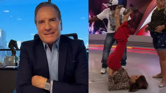 'Dança dos Famosos': Roberto Justus comenta rumor de separação após quadradinho feito por Ticiane Pinheiro