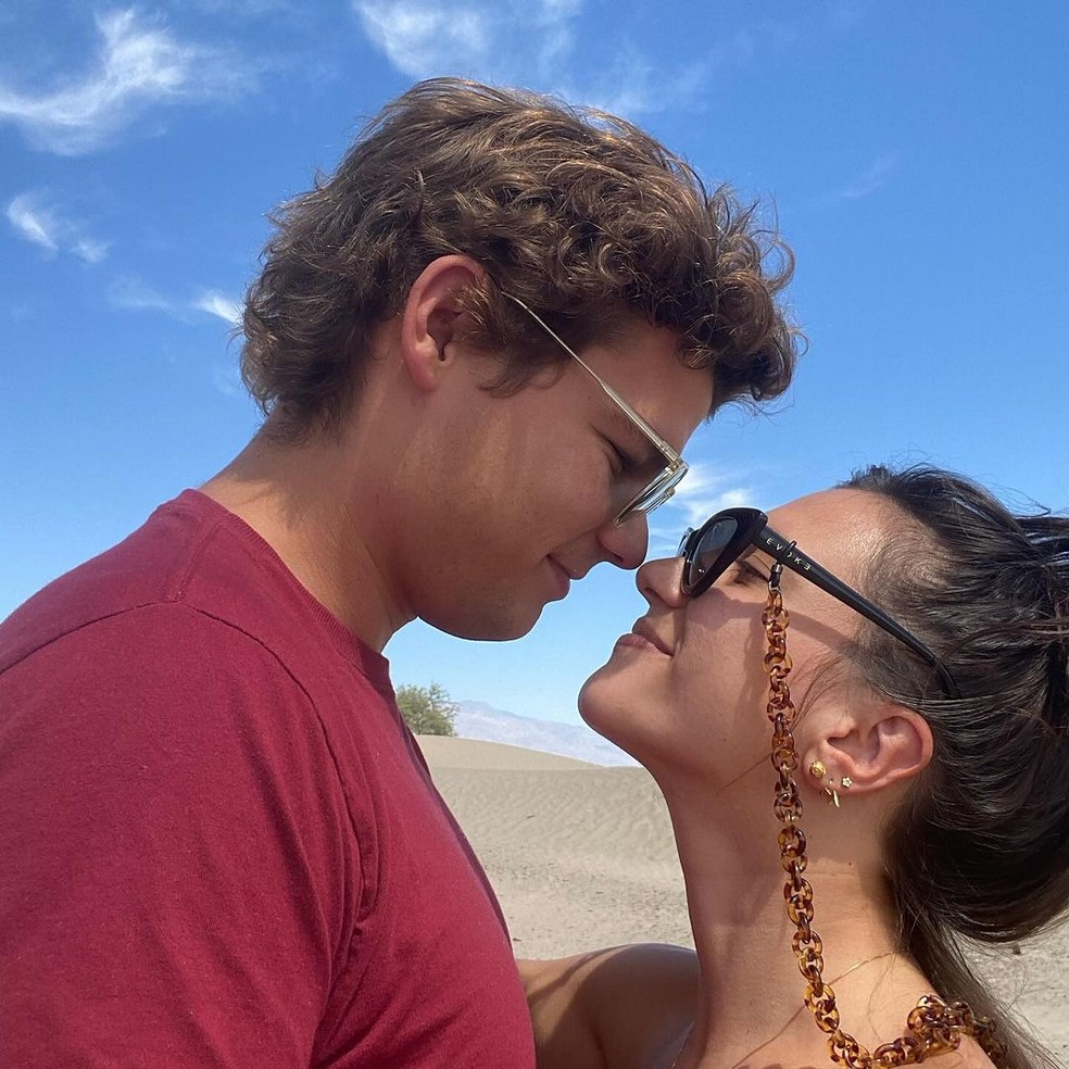 Lorena Comparato e Arthur Deucher — Foto: Arquivo pessoal