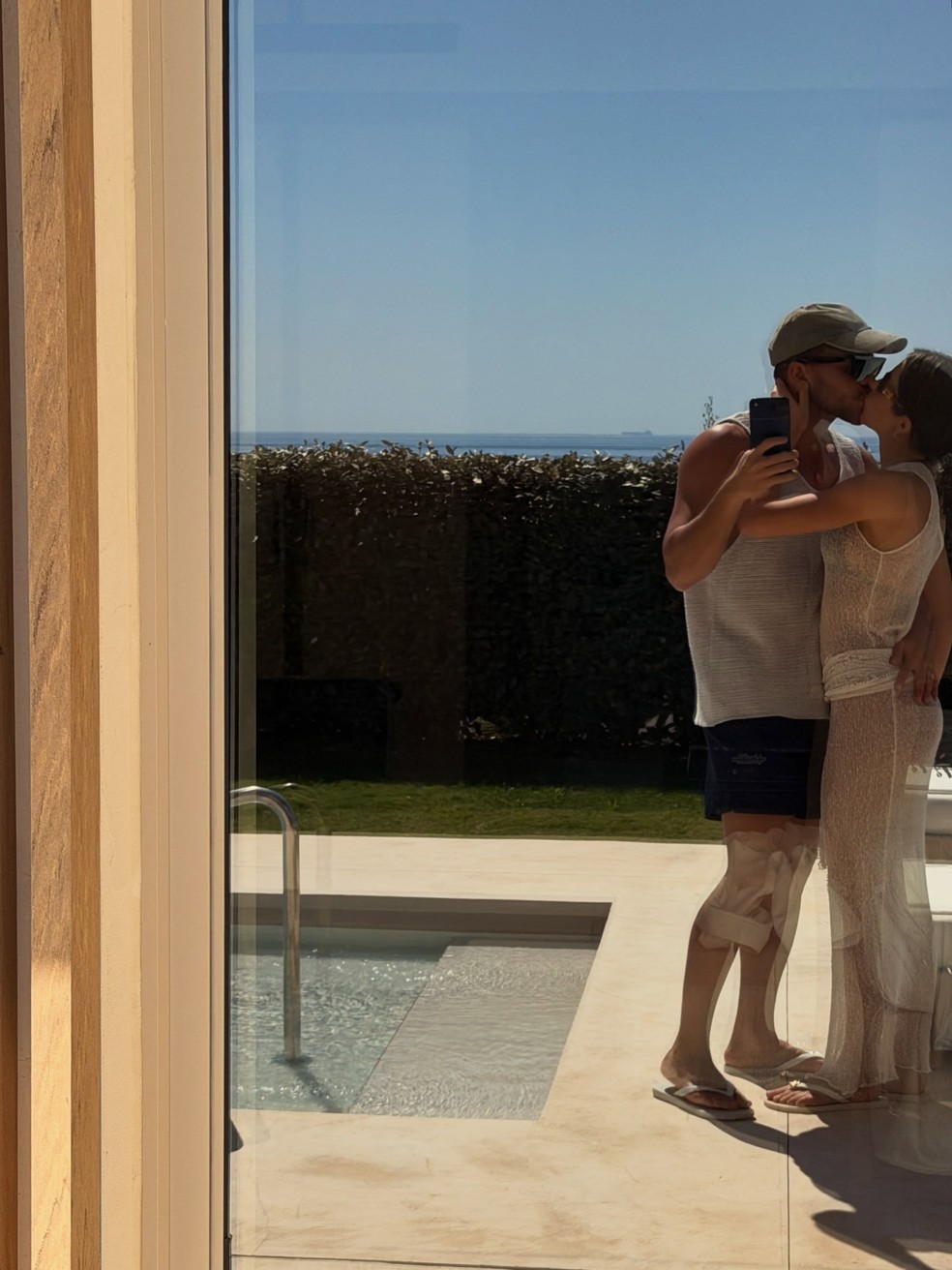 André Lamoglia e Jade Picon curtem viagem à Espanha — Foto: Reprodução / Instagram