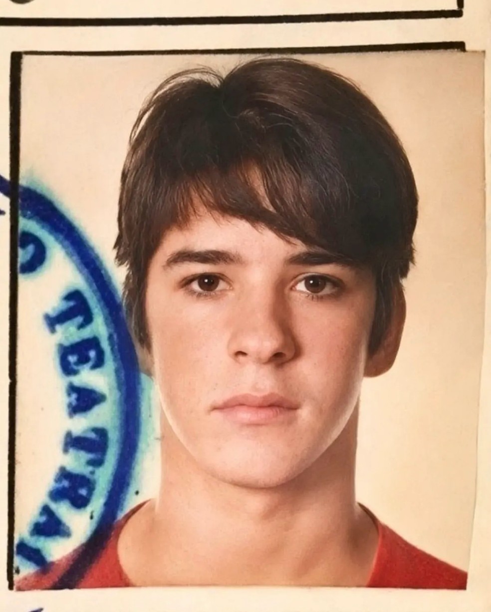 Murilo Benício resgata foto de carterinha de estudante — Foto: Reprodução/Instagram