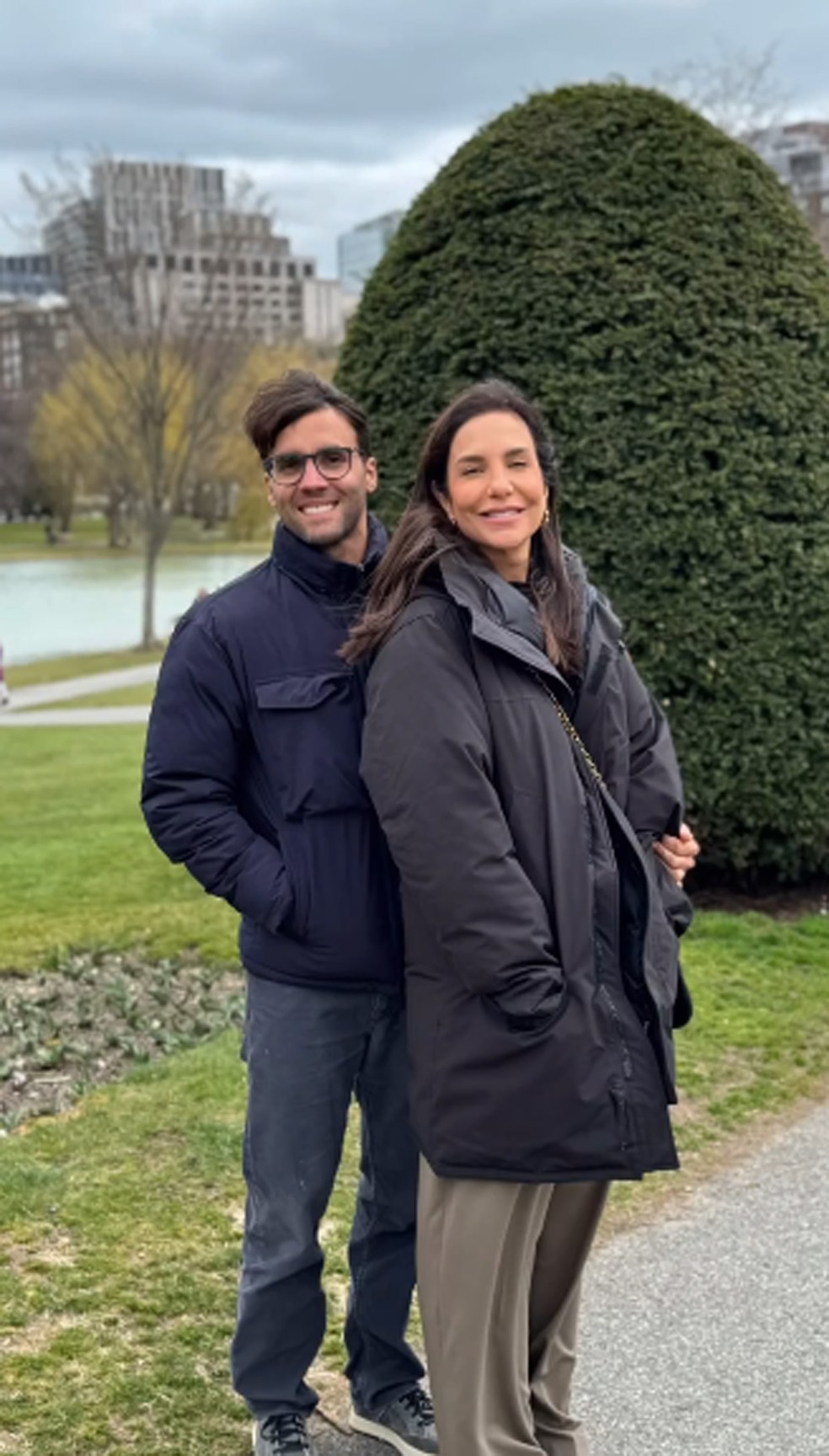 Ivete Sangalo e Daniel Cady — Foto: Reprodução/Instagram