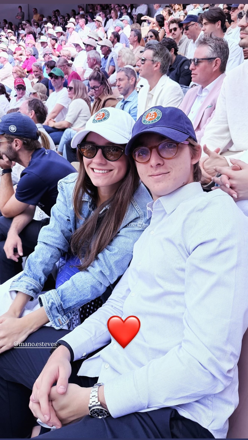 Joaquim Huck e Manoela Esteves — Foto: Reprodução Instagram