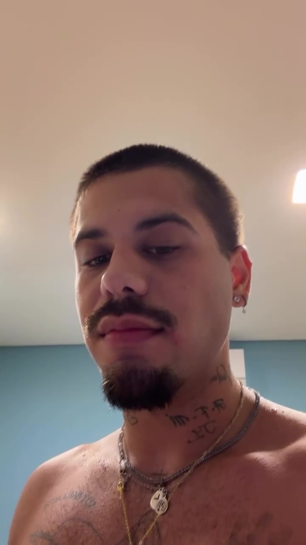 Novo visual de Zé Felipe — Foto: Reprodução/Instagram