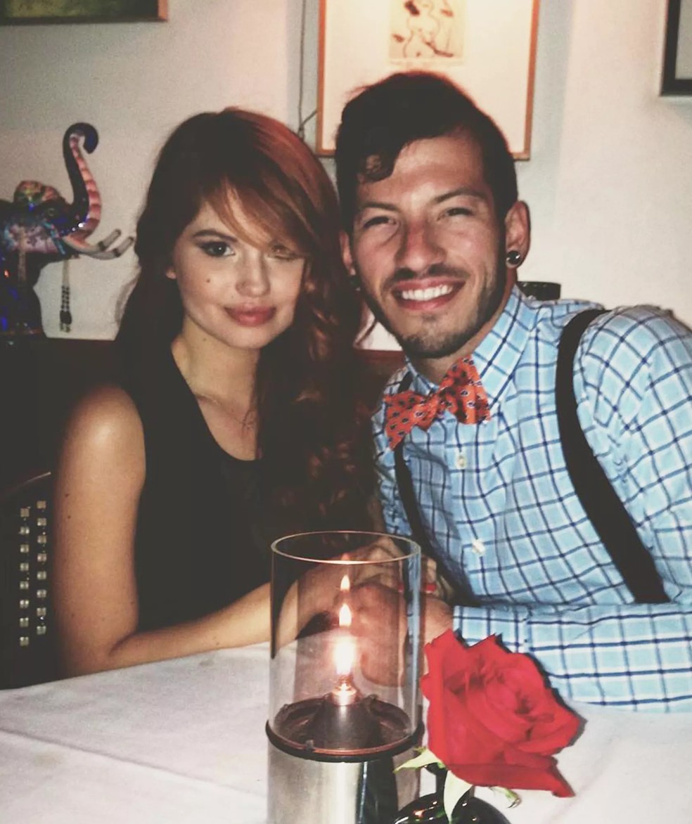 Primeiro encontro de Debby Ryan e Josh Dun — Foto: Reprodução/Instagram