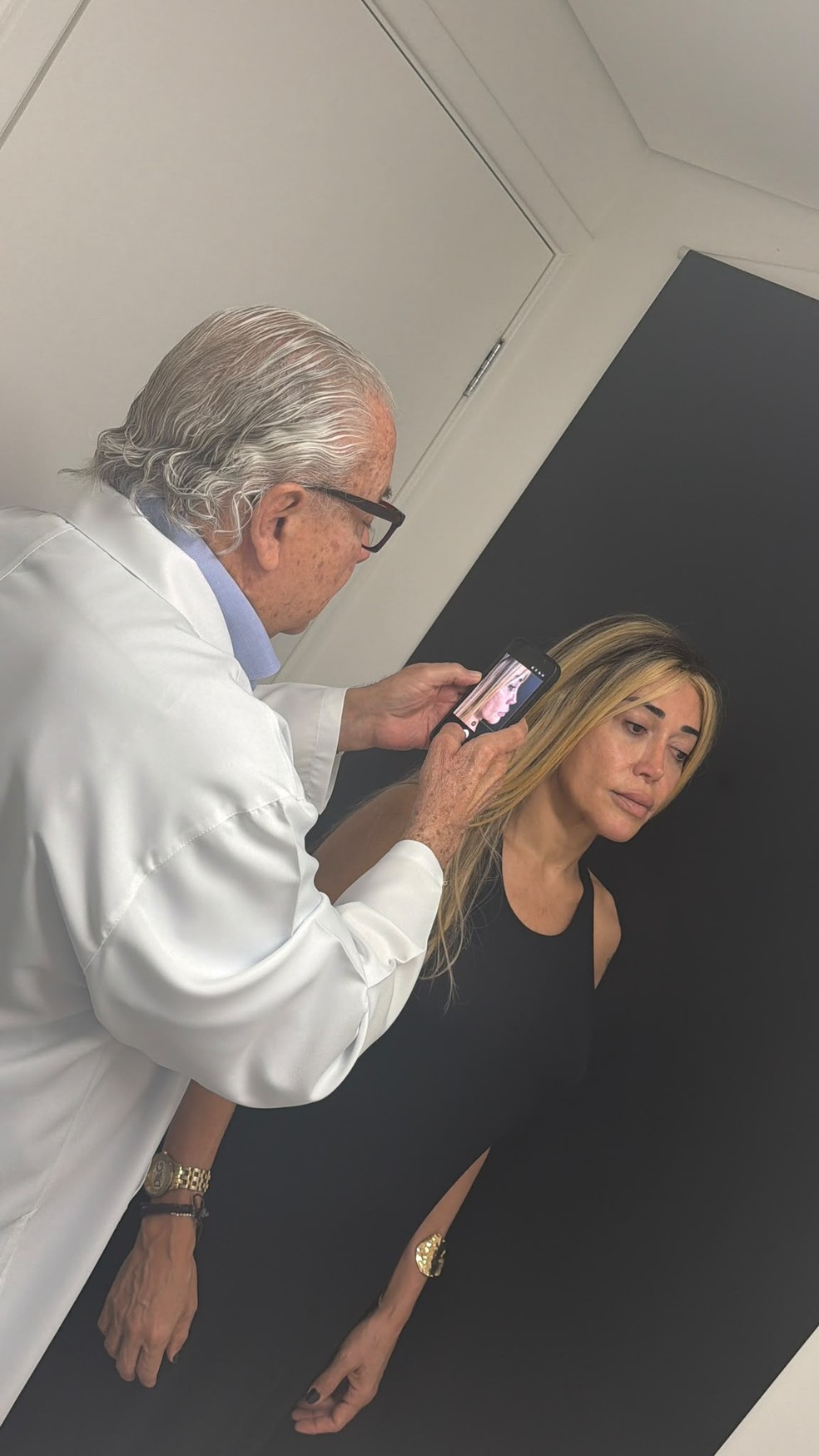 Marcela Porto, a Mulher Abacaxi, antes da feminização facial — Foto: Arquivo pessoal