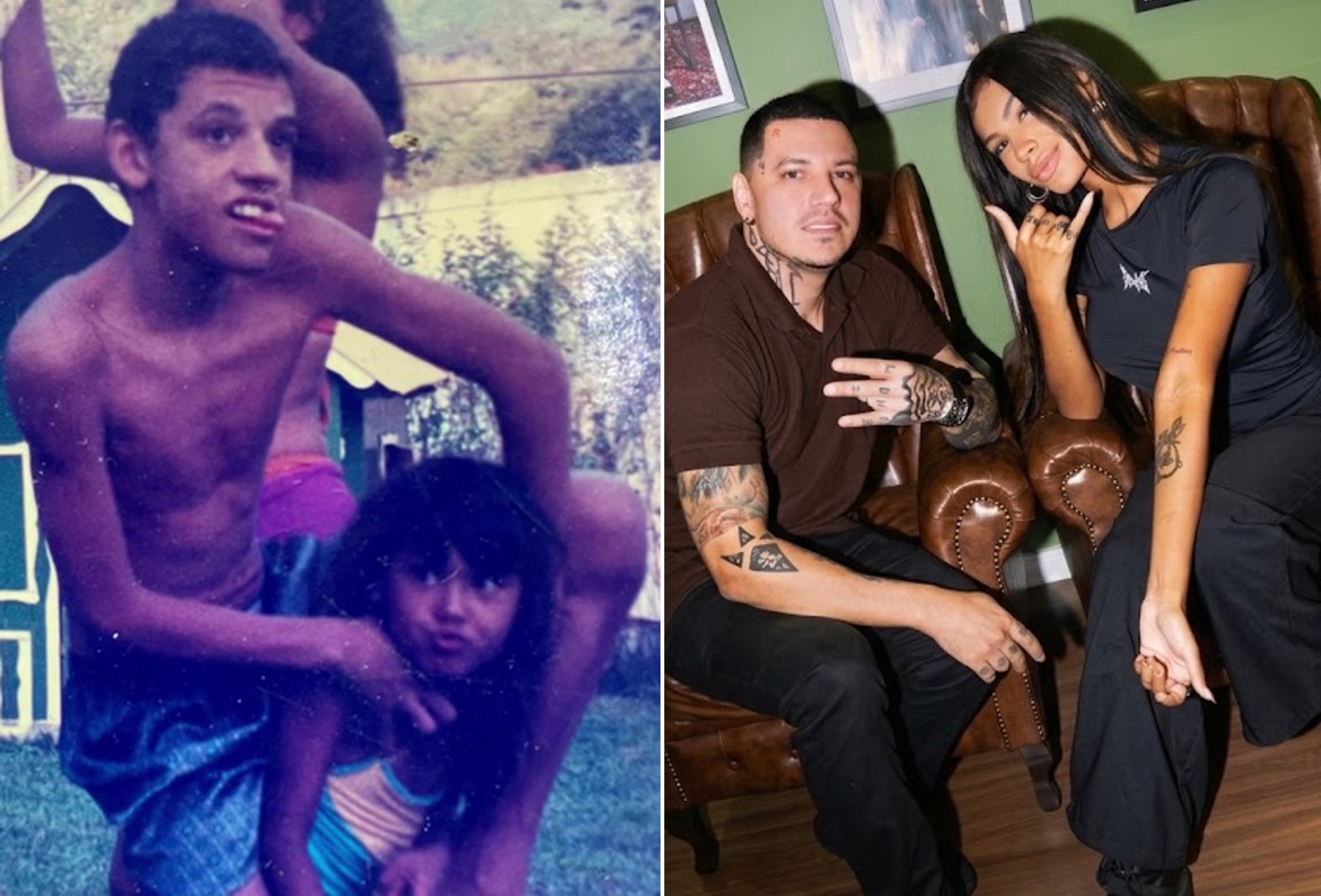 Pocah brinca ao parabenizar o irmão: 'Ainda bem que a gente não se matou de porrada'