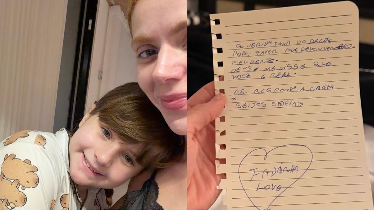 Thais Vasconcellos dribla desconfiança da filha sobre existência de Fada do Dente: 'Fiz o que pude' - Foto