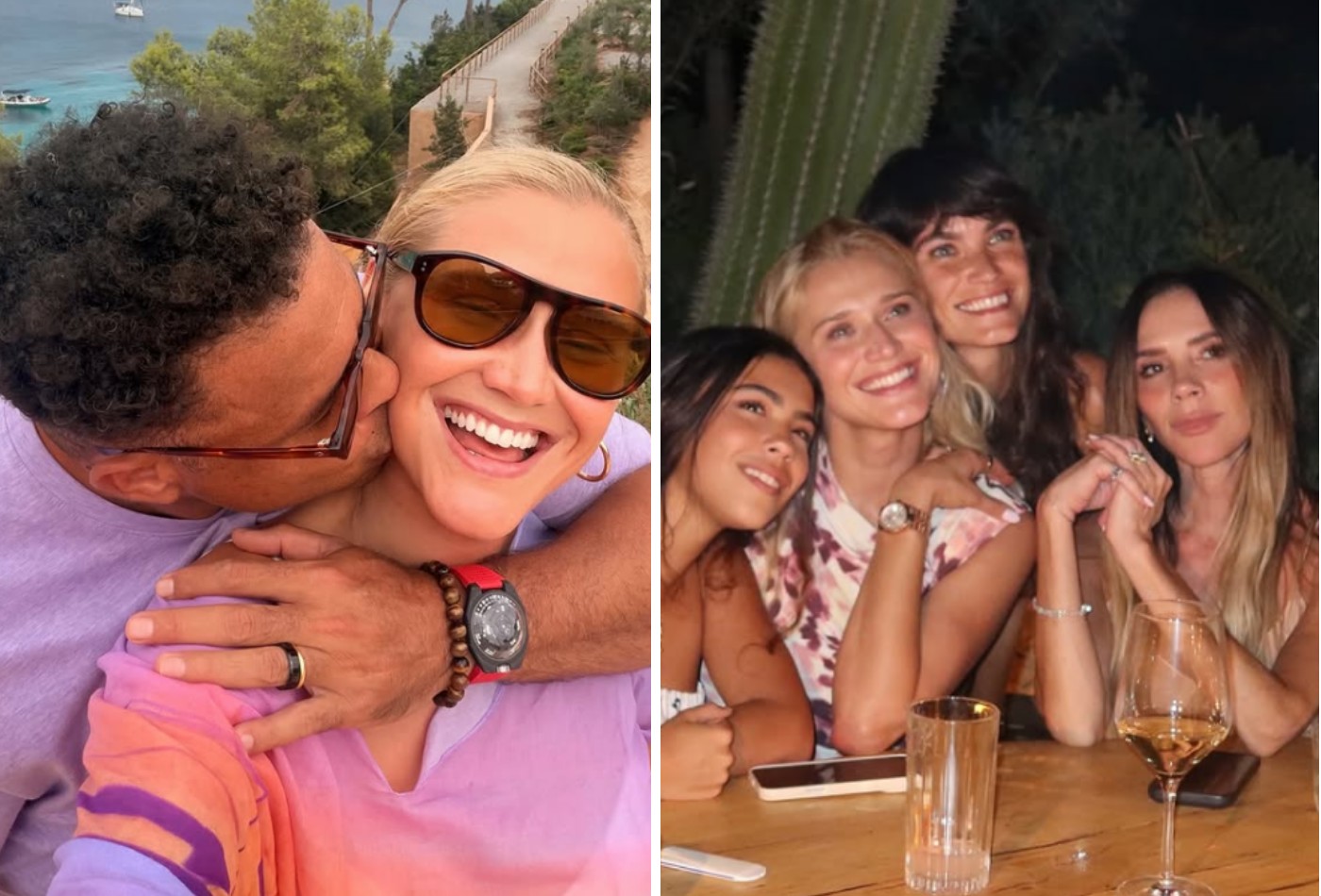 Mulher de Ronaldo, Celina Locks abre álbum de férias luxuosas em Ibiza com Victoria Beckham; fotos - QTU Questões do Universo