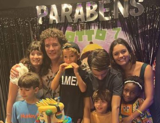 Sophie Charlotte e Daniel de Oliveira fazem festa para celebrar aniversário do filho