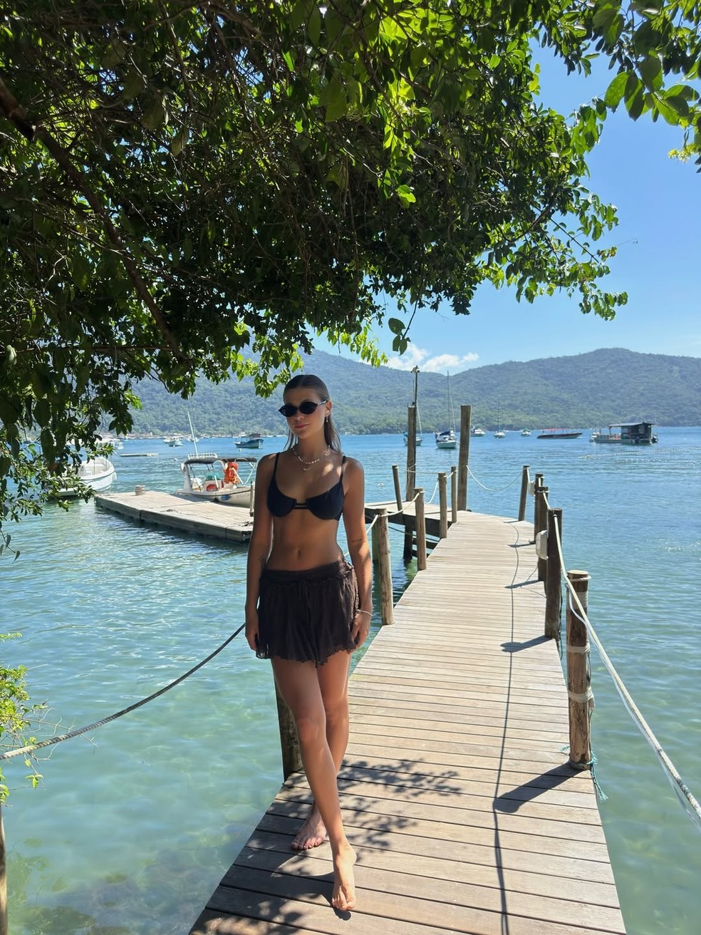 Nikki Meneghel abre álbum de dias em Angra dos Reis (RJ) — Foto: Reprodução/Instagram