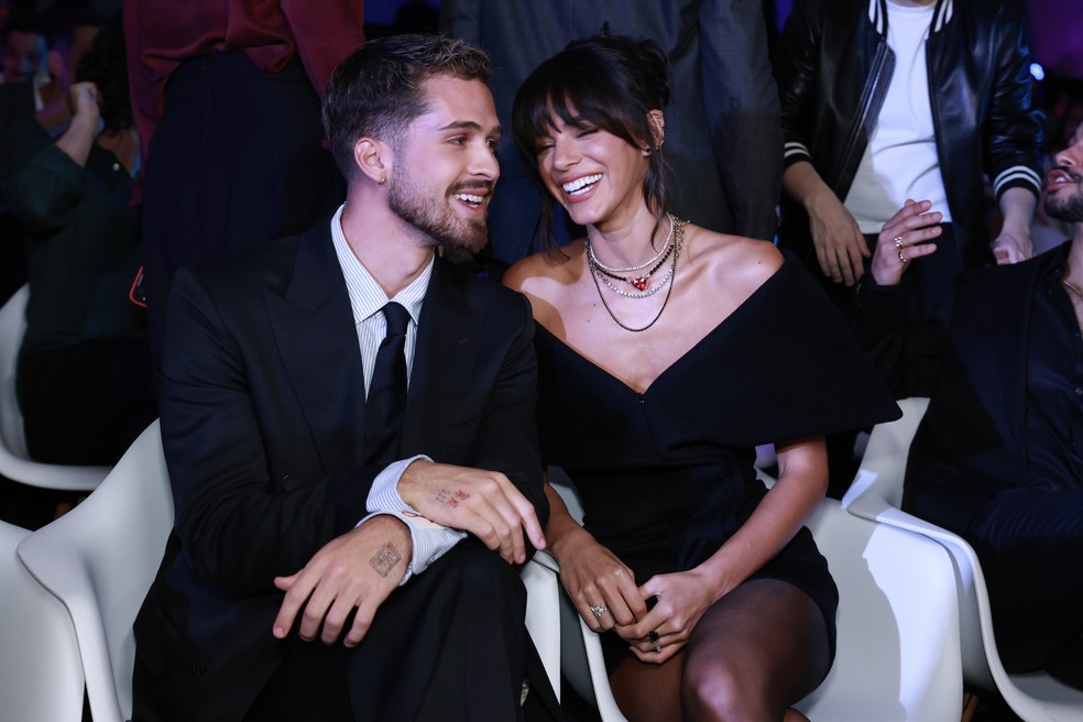 João Guilherme e Bruna Marquezine — Foto: Roberto Filho/BrazilNews