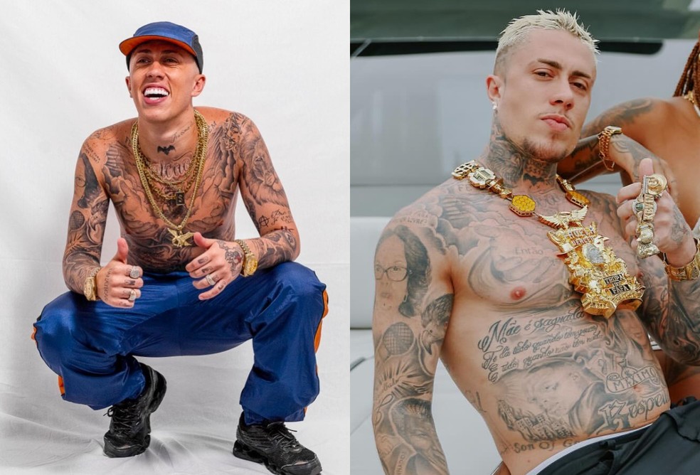 MC Daniel antes e depois — Foto: Reprodução/Instagram