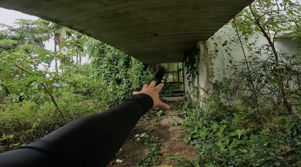Casa onde Hebe morou por mais de 20 anos — Foto: Reprodução/Youtube/@lolobolado