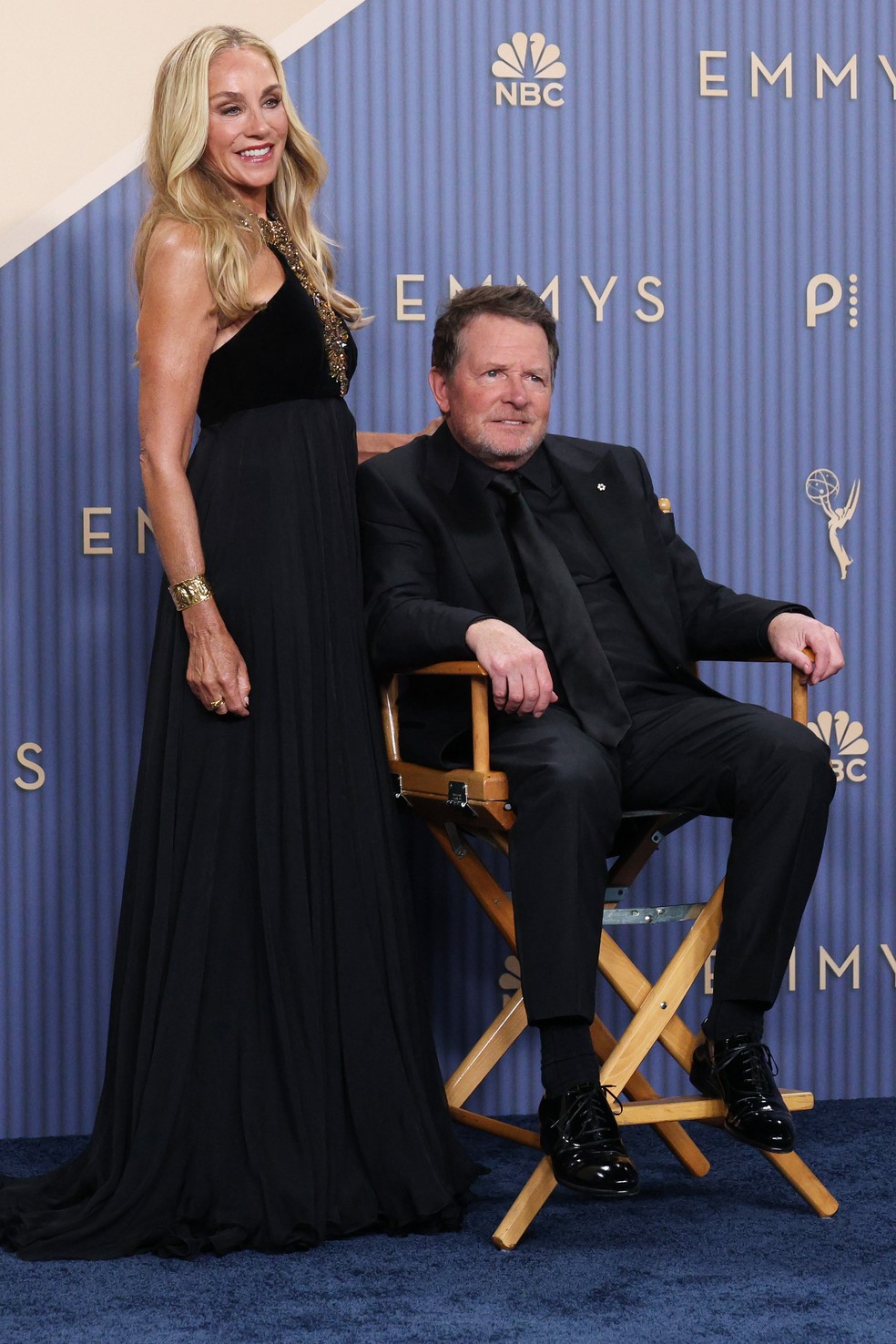 Tracy Pollan e Michael J. Fox — Foto: Getty Images