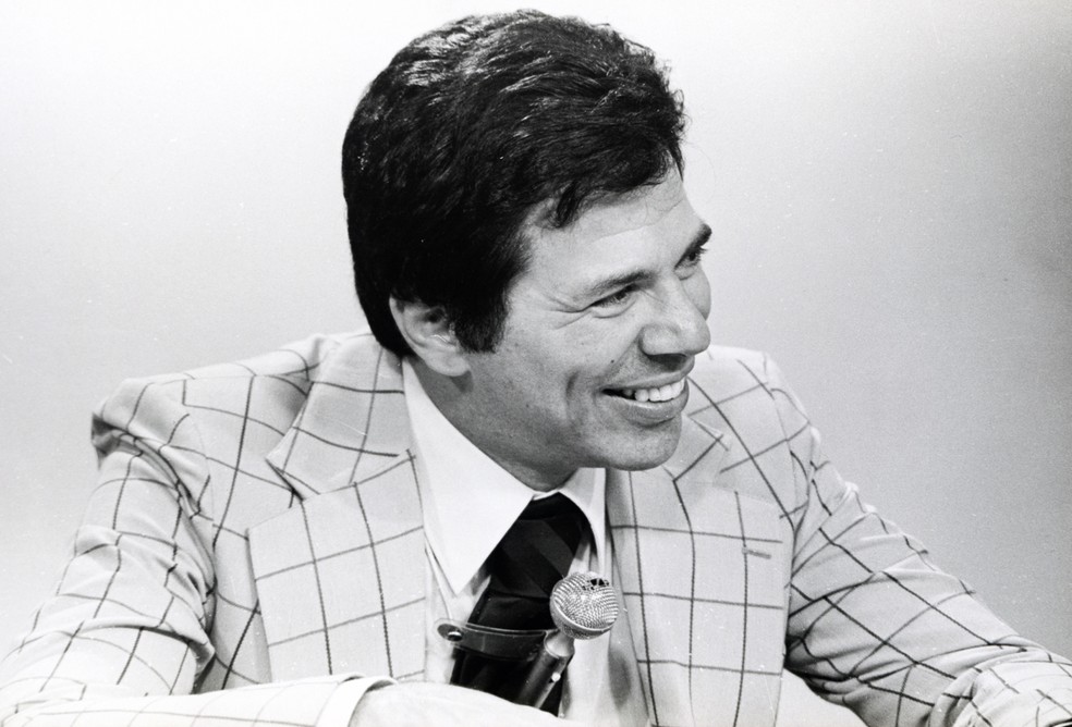 Silvio Santos em 1976 — Foto: SBT/Erasmo de Souza