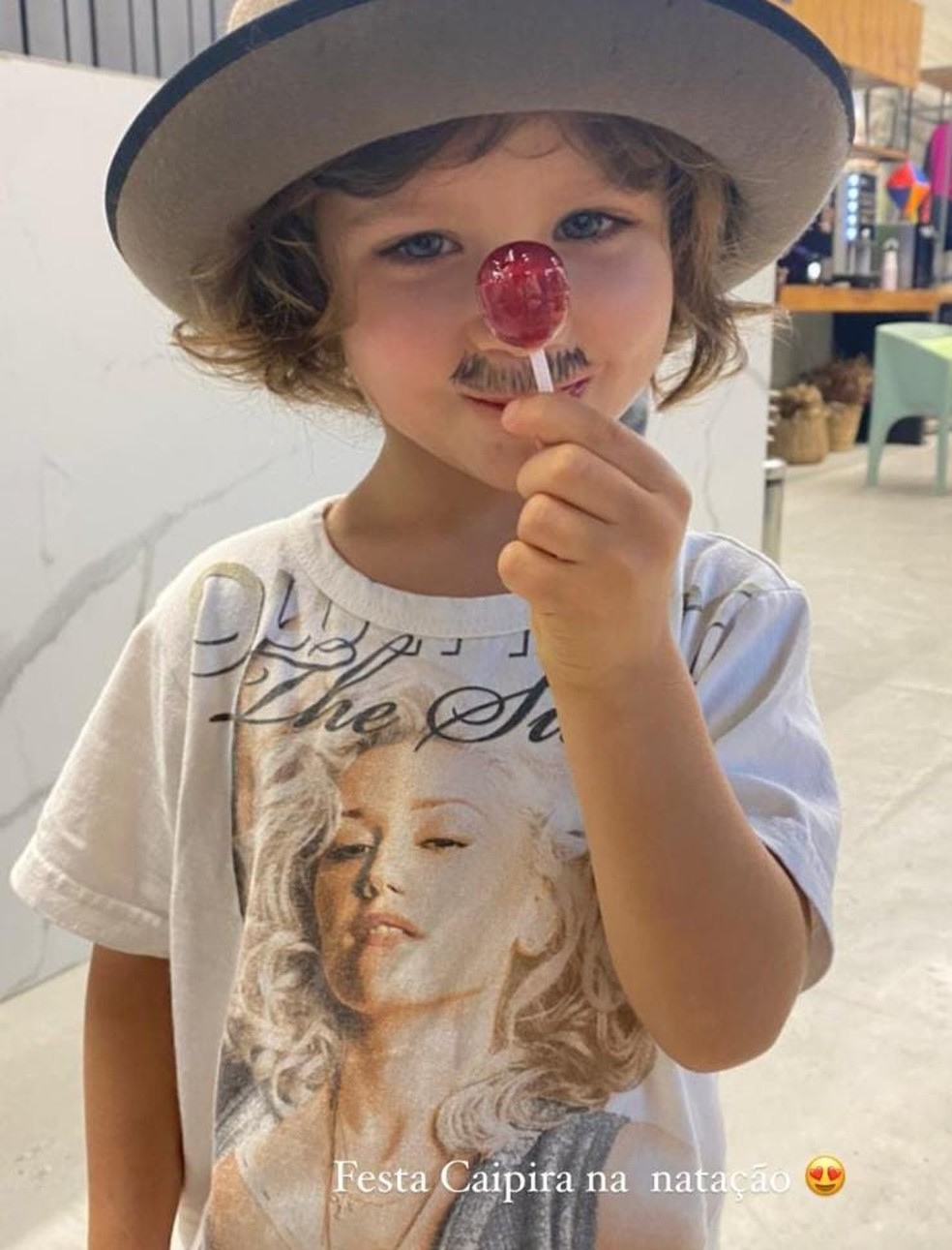 Zyan, filho de Giovanna Ewbank e Bruno Gagliasso — Foto: Instagram