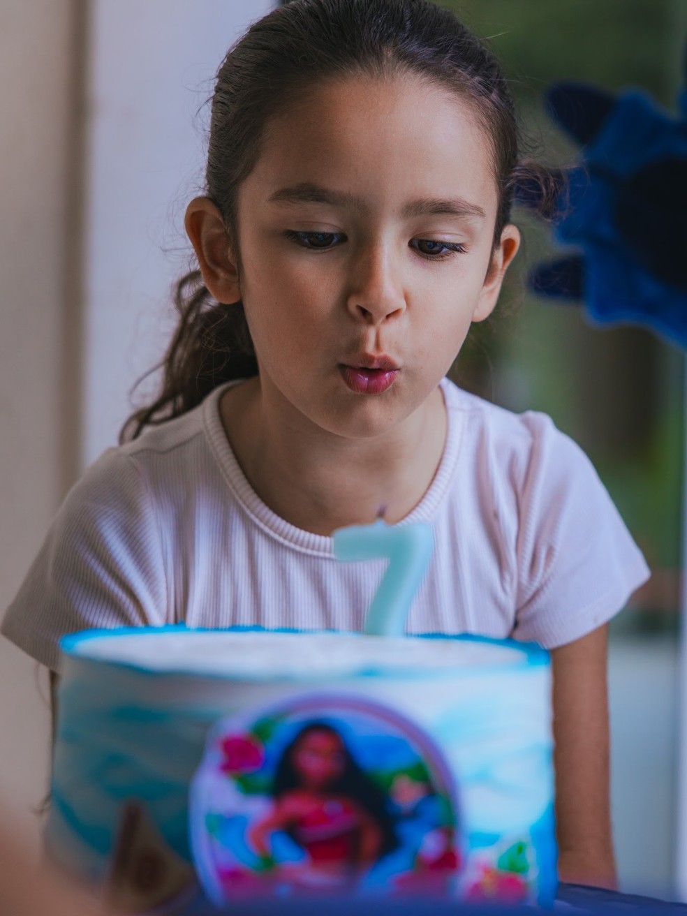 Léo Pereira celebra 7 anos de Helena, sua filha com Tainá Militão — Foto: Reprodução/Instagram