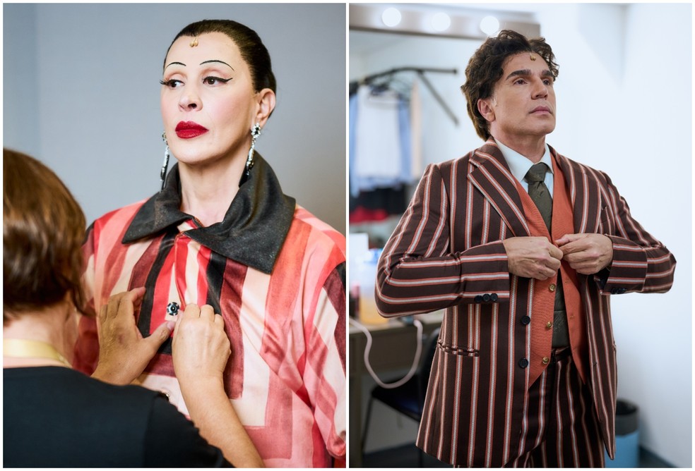 Claudia Raia e Jarbas Homem de Mello estrelam 'Tarsila, a Brasileira' — Foto: gaTú Filmes