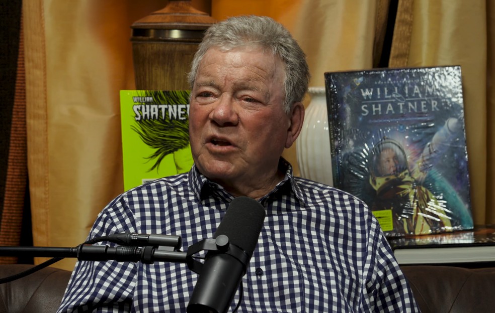 William Shatner — Foto: Reprodução/YouTube