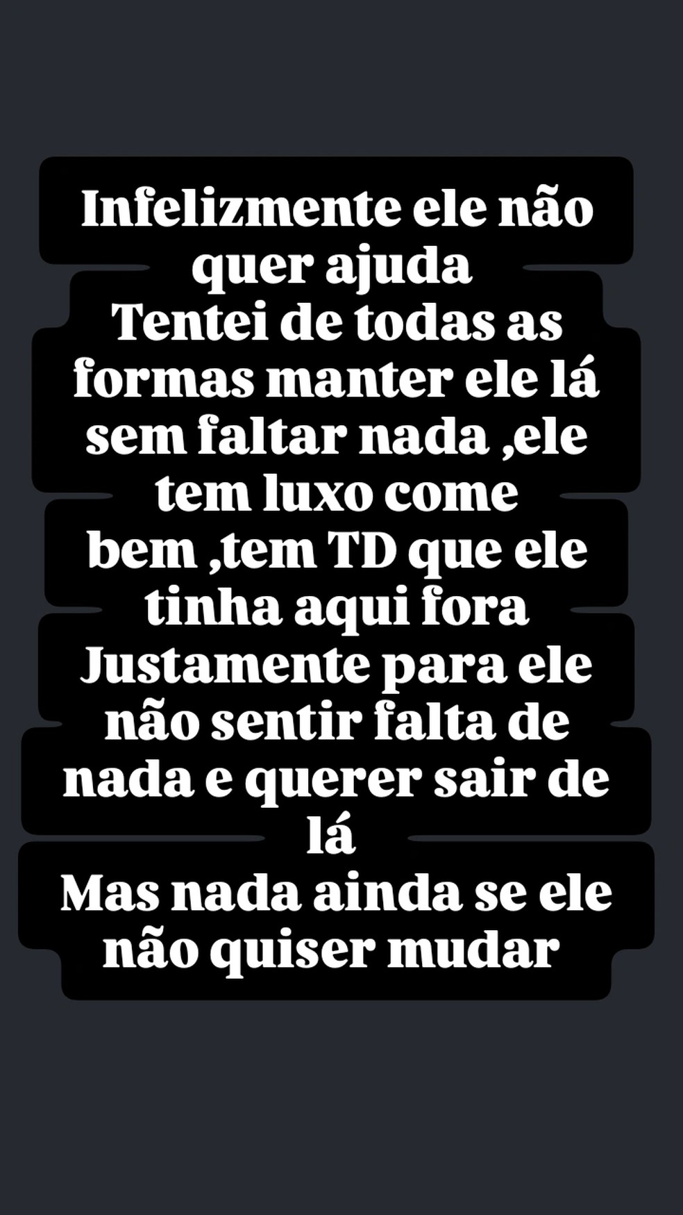 Nota de esclarecimento de Ketlin Hernandes, namorada de Chorão — Foto: Reprodução/Instagram