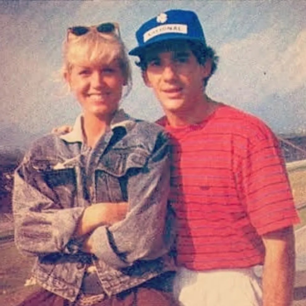 Xuxa e Ayrton Senna — Foto: Reprodução/Instagram
