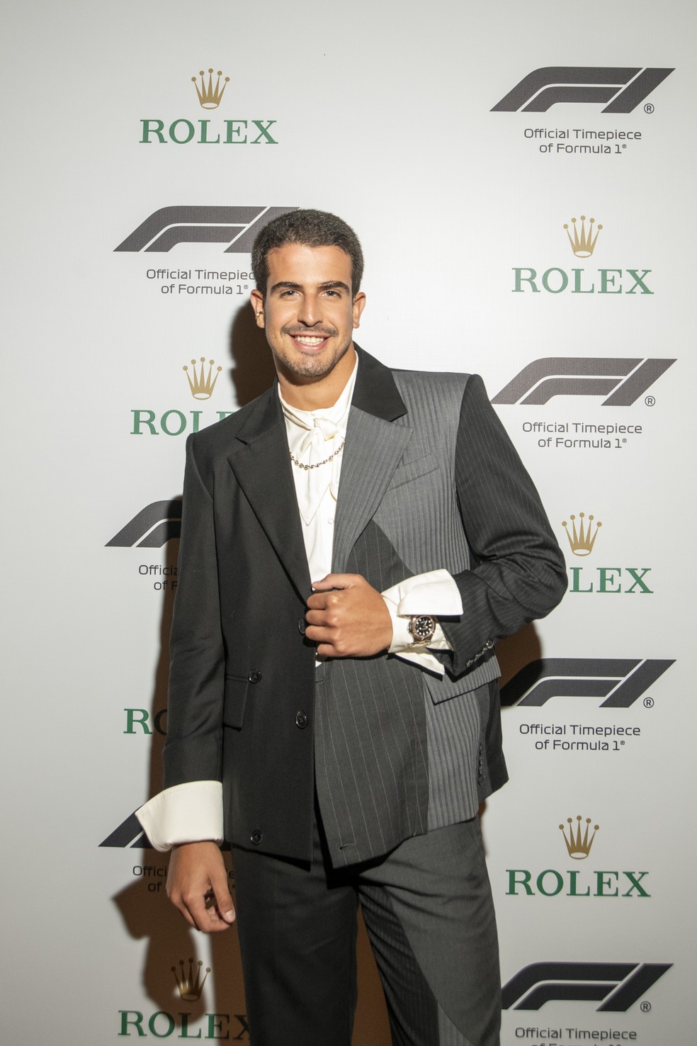 Enzo Celulari em jantar de Gala — Foto: Divulgação/@luprezia @kenjinakamura
