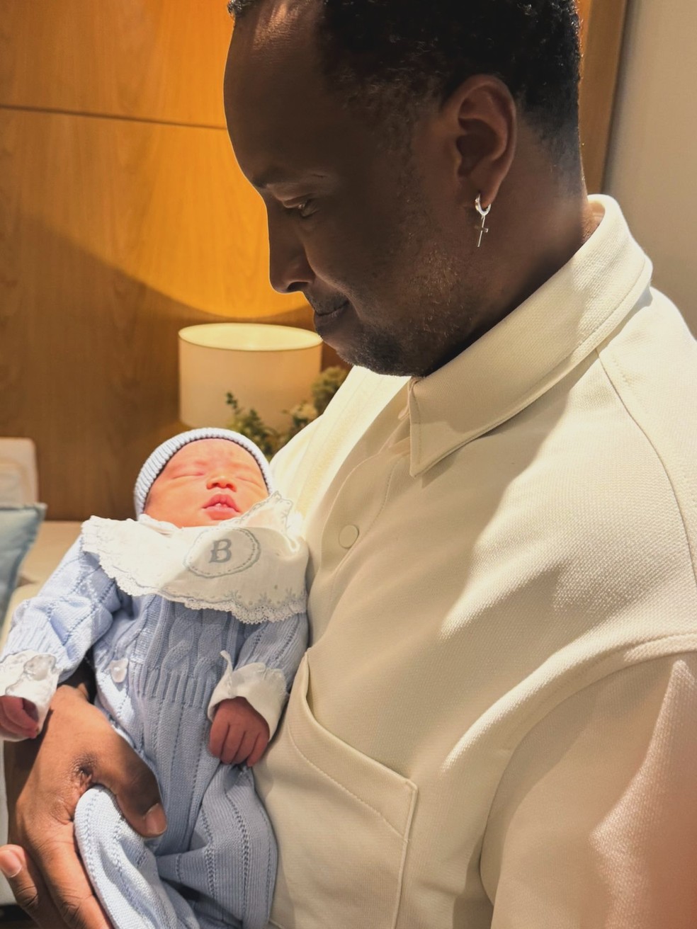 Thiaguinho e Carol Peixinho homenageiam o filho, Bento, no primeiro ano do bebê — Foto: Reprodução/Instagram