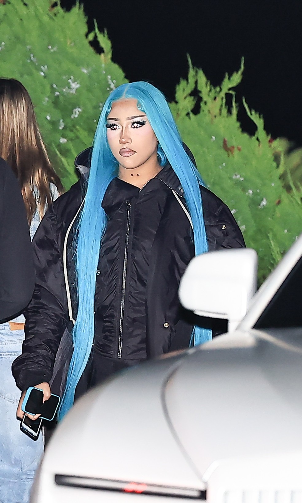 Kim Kardashian comemora aniversário com os filhos e look da filha chama atenção — Foto: Grosby Group