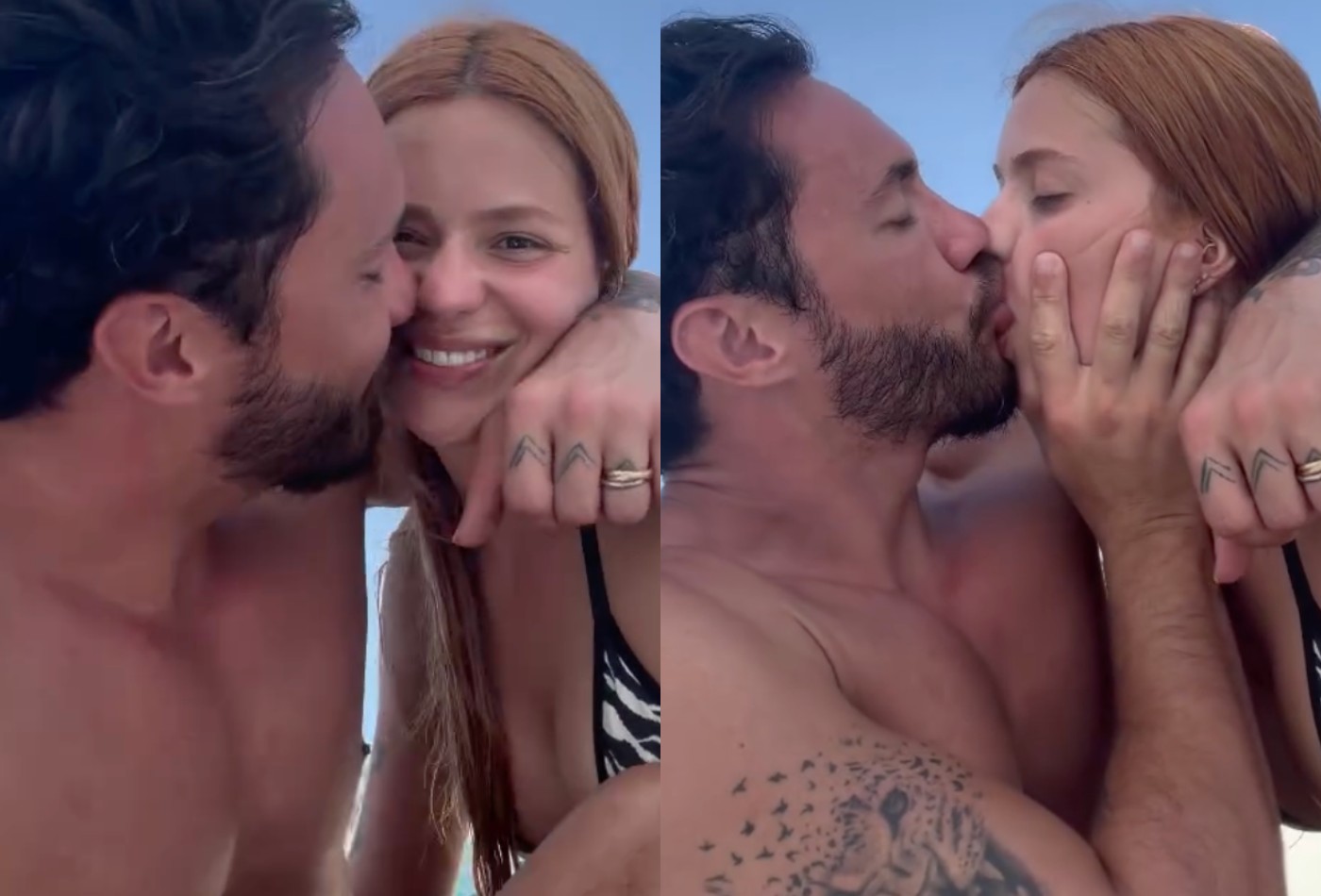 Beijaço de Eliezer e Viih Tube na lua de mel dividi opiniões na web: ‘Que beijo foi esse?’; vídeo