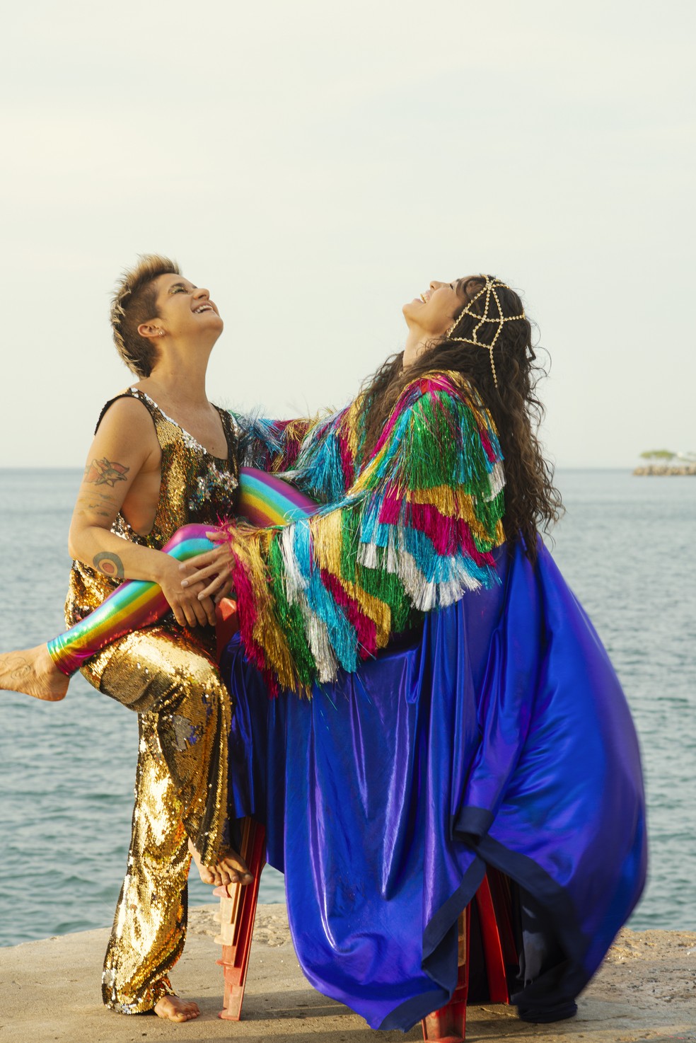 Lan Lanh e Nanda Costa — Foto: Shai Andrade @sunshaii