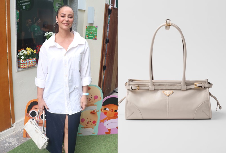 polaura ポローラ　ノベルティバッグ　tulle bag poláura Paolla Oliveira prestigia projeto infantil de Nanda Costa e Lan