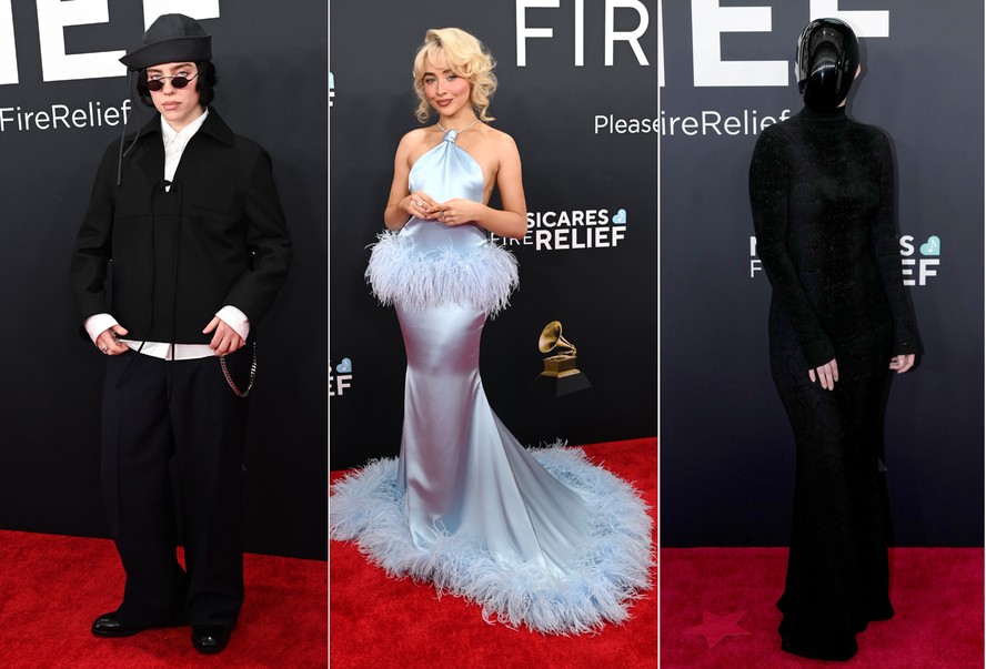 Grammy Awards 2025: de máscara a brilhos, confira todos os looks do tapete vermelho