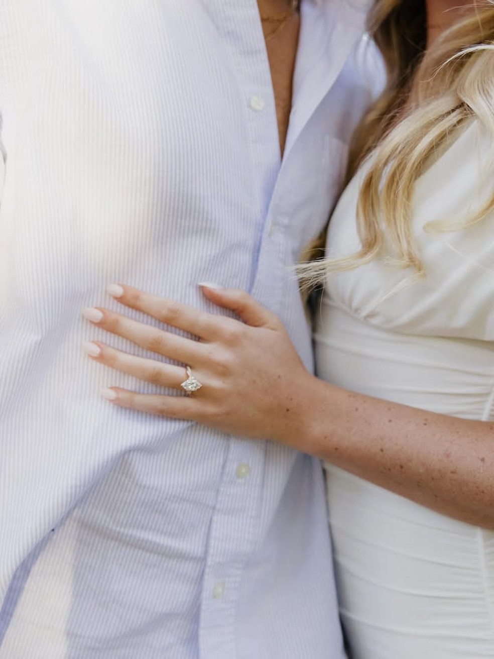 Guilherme Caribé pede namorada norte-americana em casamento — Foto: Reprodução/Instagram